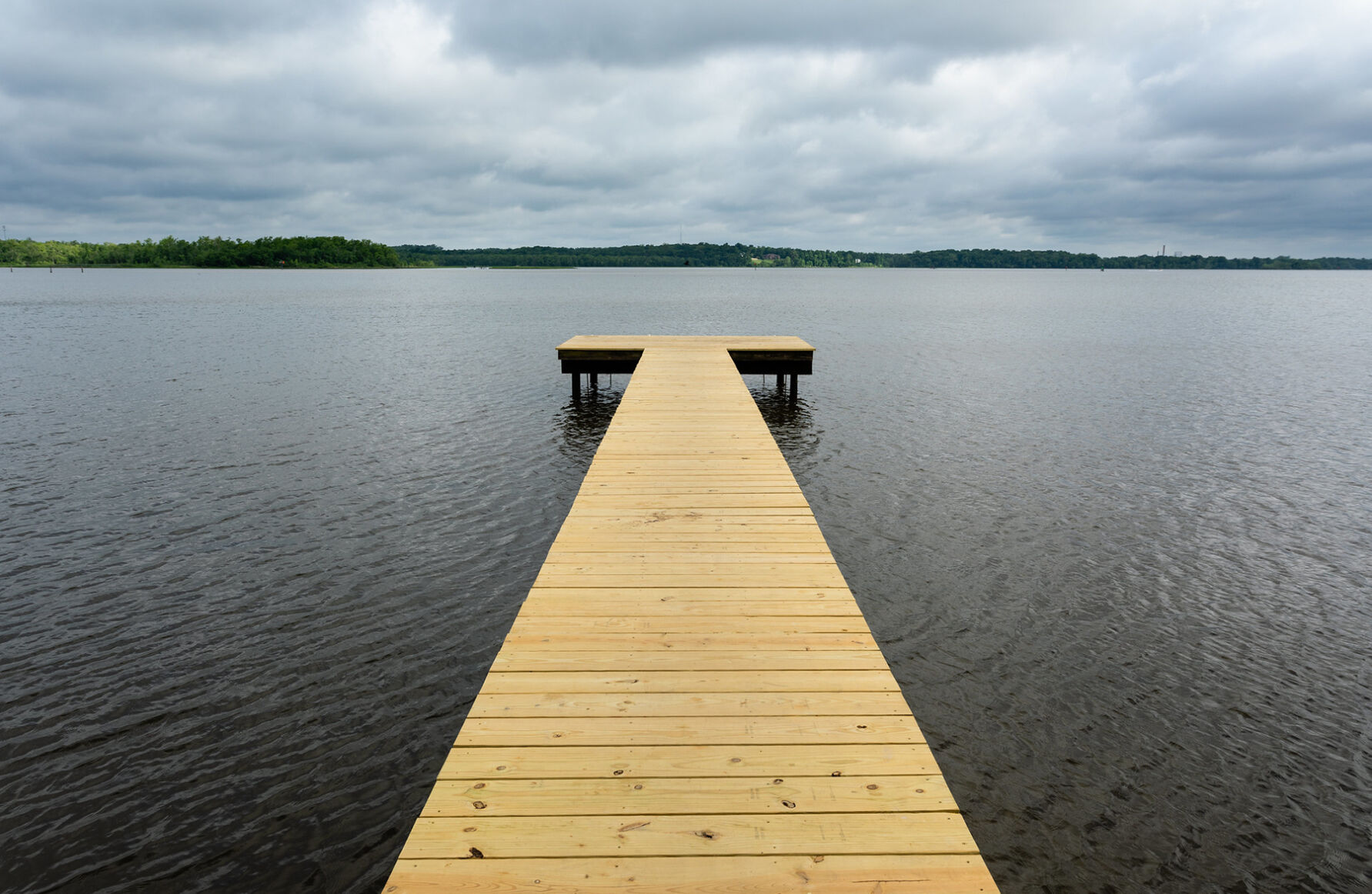 Fishing pier in Hopewell, VA